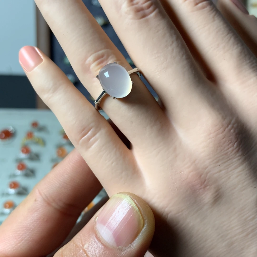 南红玛瑙合金戒指0078