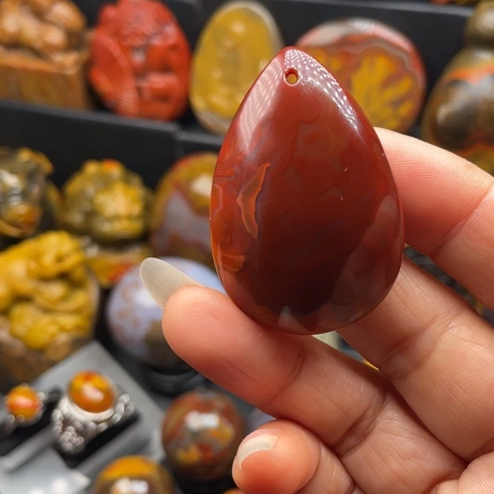 玛瑙/玉髓未镶嵌颈饰