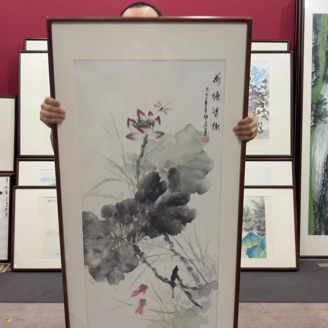 国画带框120/60尺寸