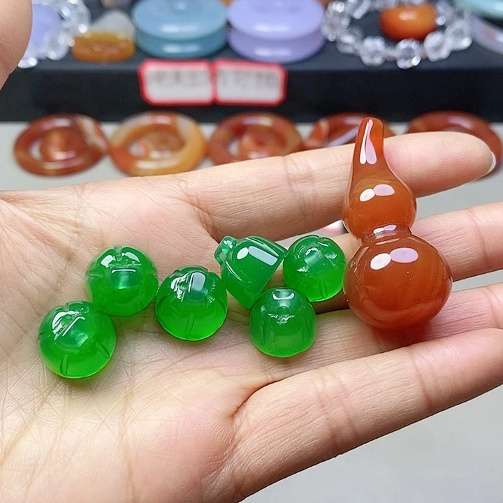 玛瑙/玉髓吊坠(不含链)未镶嵌猪****3