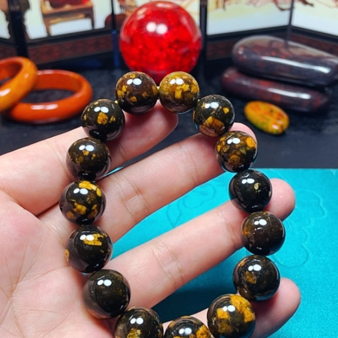 【闪购商品】玛瑙/玉髓手链未镶嵌龙黄参14