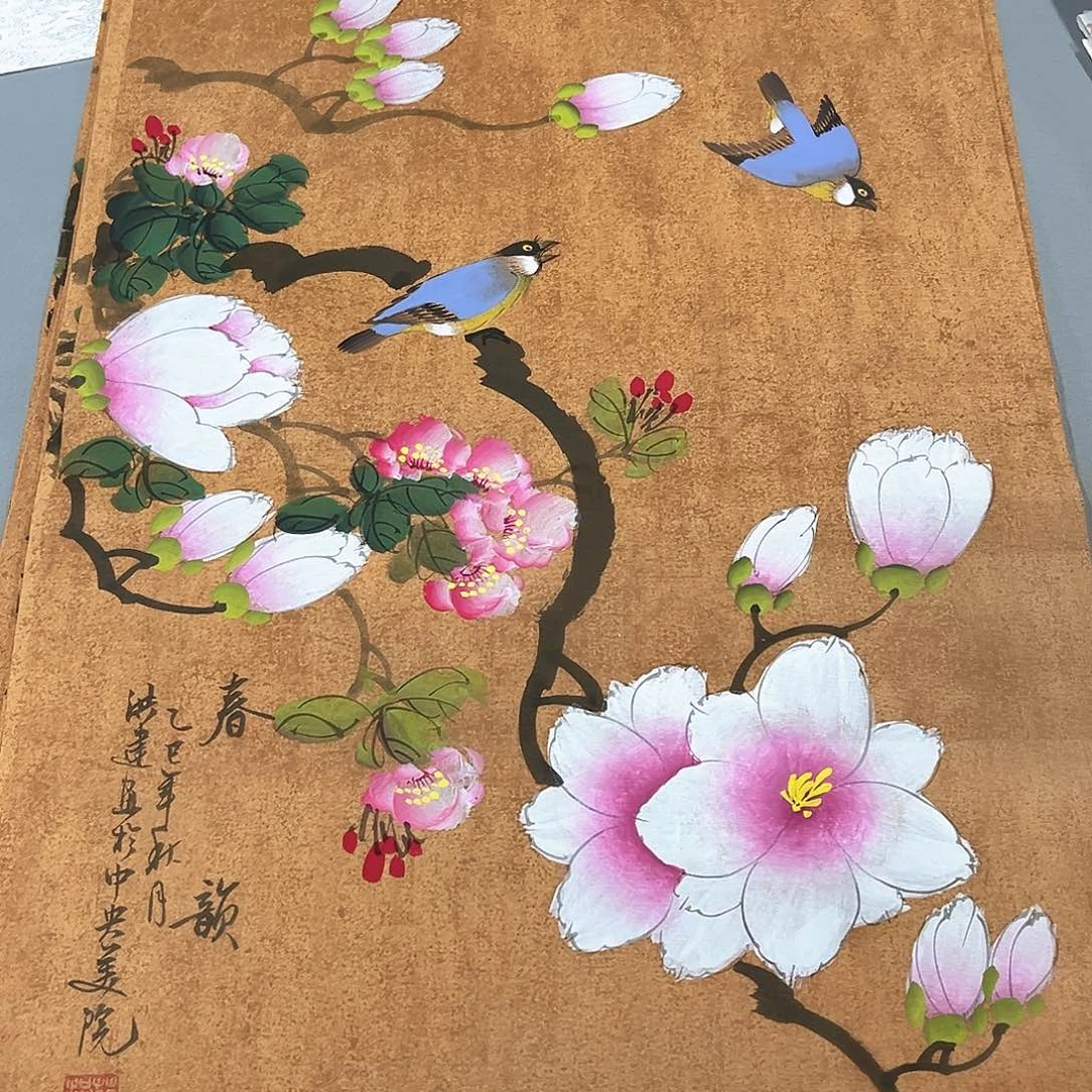 国画国画老师作品
