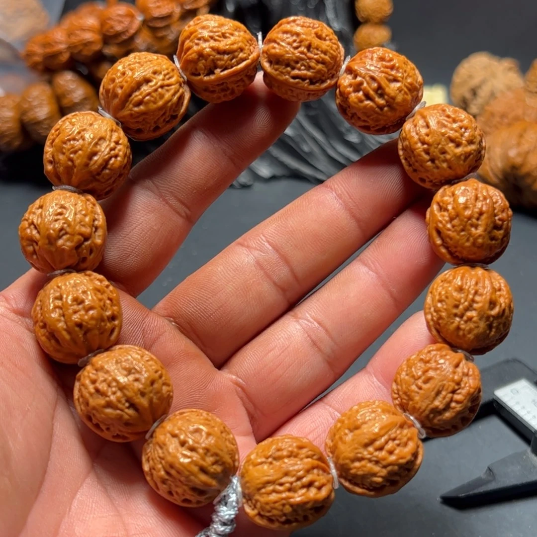 文玩核桃手串尺寸边度20高18