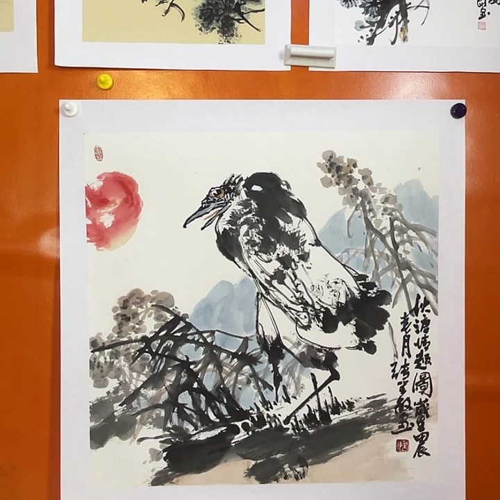 国画张圣敏先生纯手绘作品