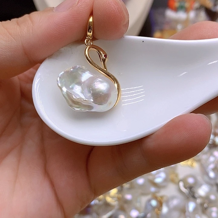 淡水珍珠未镶嵌颈饰163