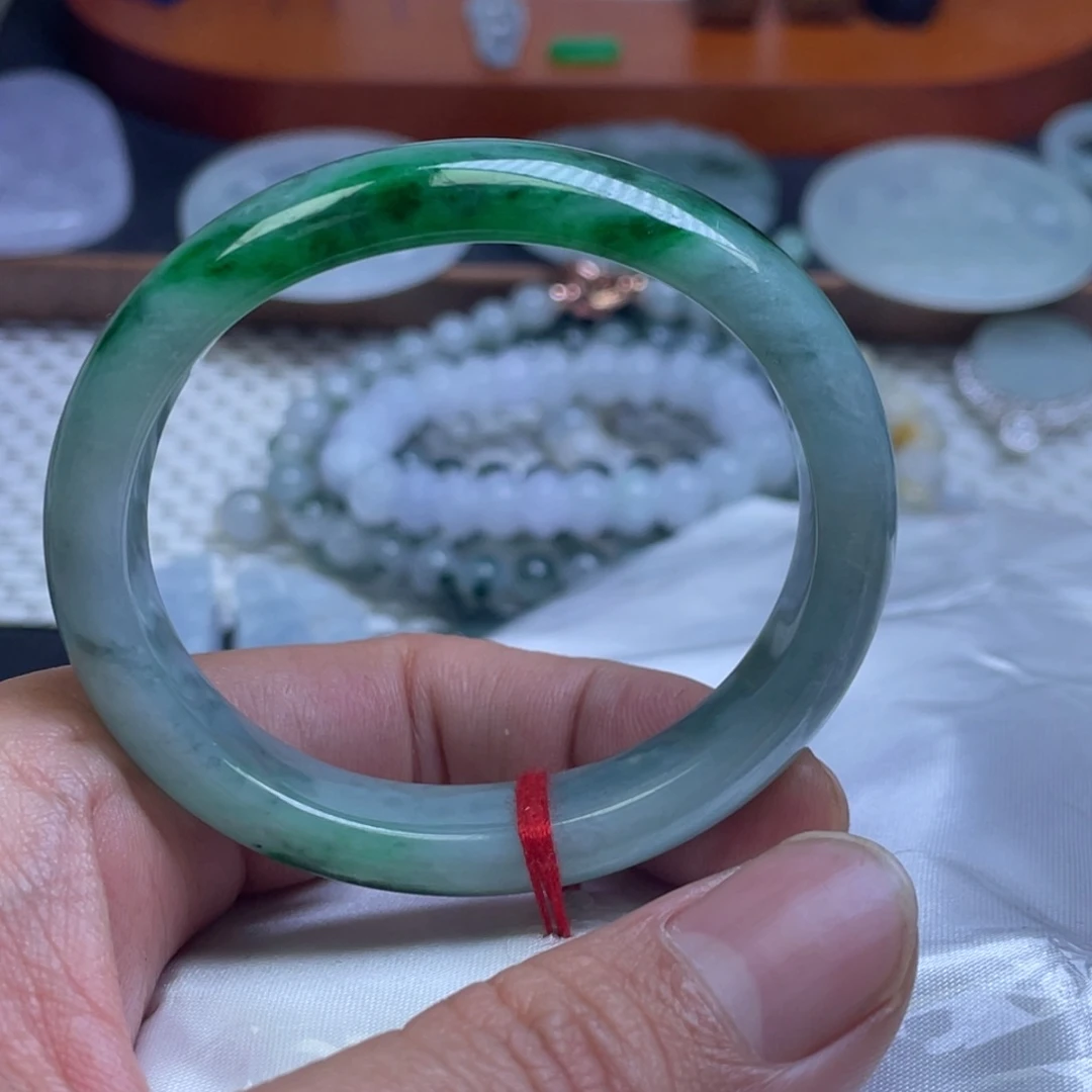 颈饰未镶嵌翡翠翡翠51.6圈