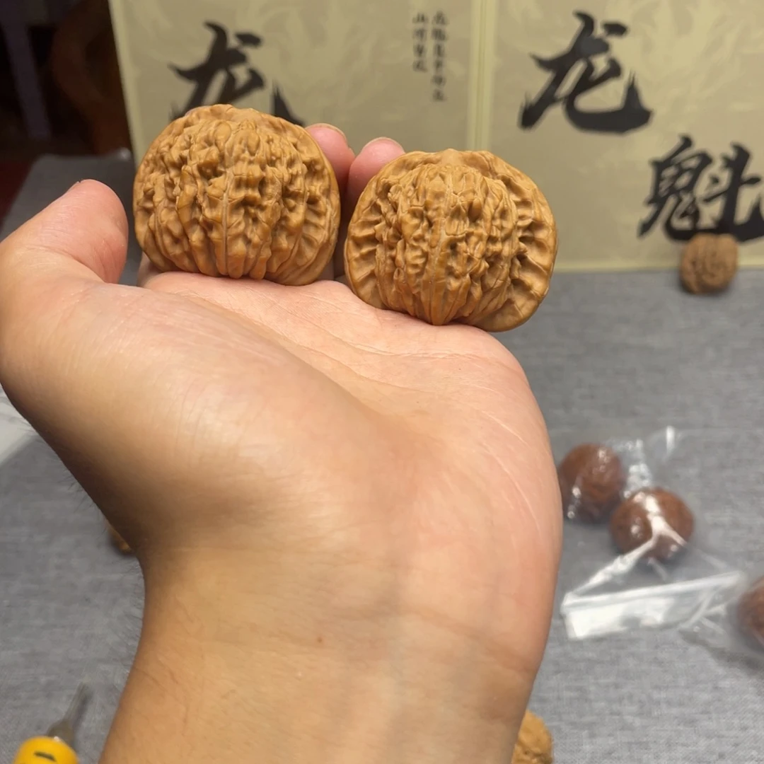 文玩核桃把件平谷楼 014