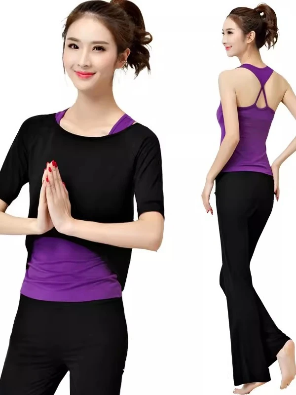 瑜伽服训练套装女美背夏季运动高端时尚喻咖速干衣服专业夏天薄款
