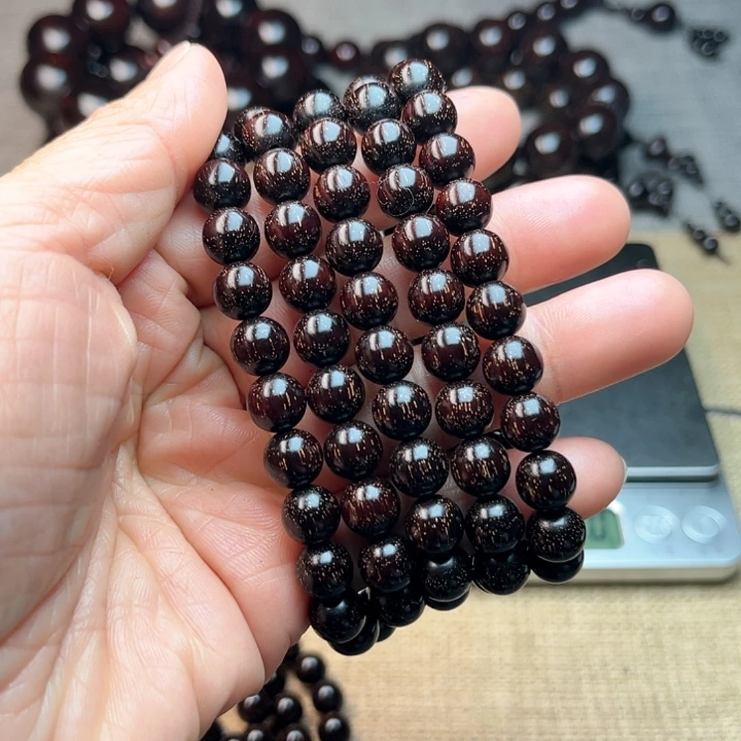 檀香紫檀（小叶紫檀）0.8 108颗 满星