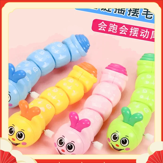 新款呆萌发条毛毛虫地摊热卖玩具TZLW上面毛毛虫厂家直销地【大莉】