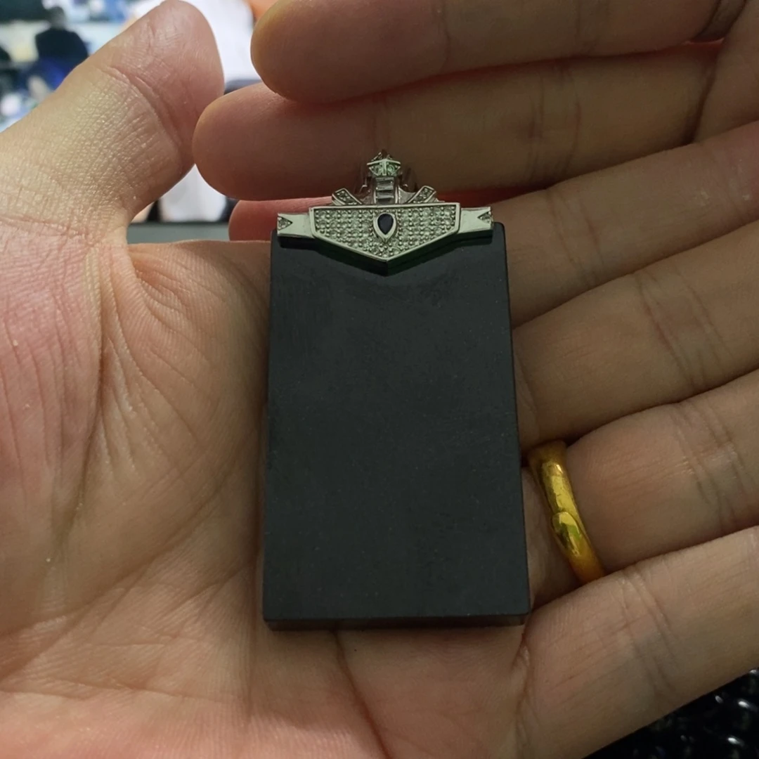 翡翠未镶嵌吊坠(不含链)444