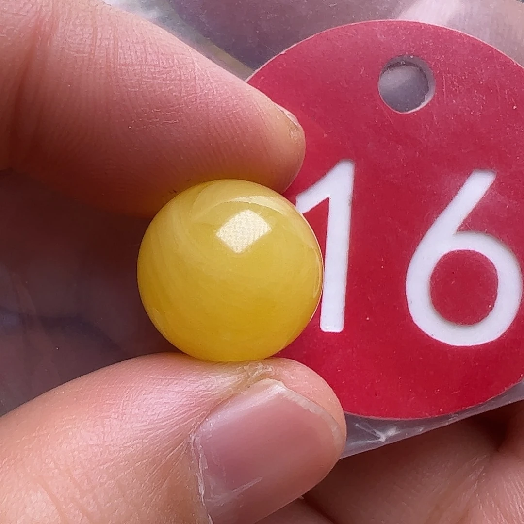 蜜蜡未镶嵌珠宝奇石13.8m m