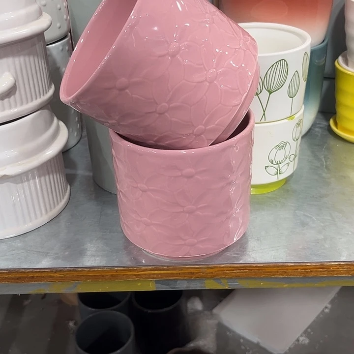 有孔！福利价陶瓷花盆性价比