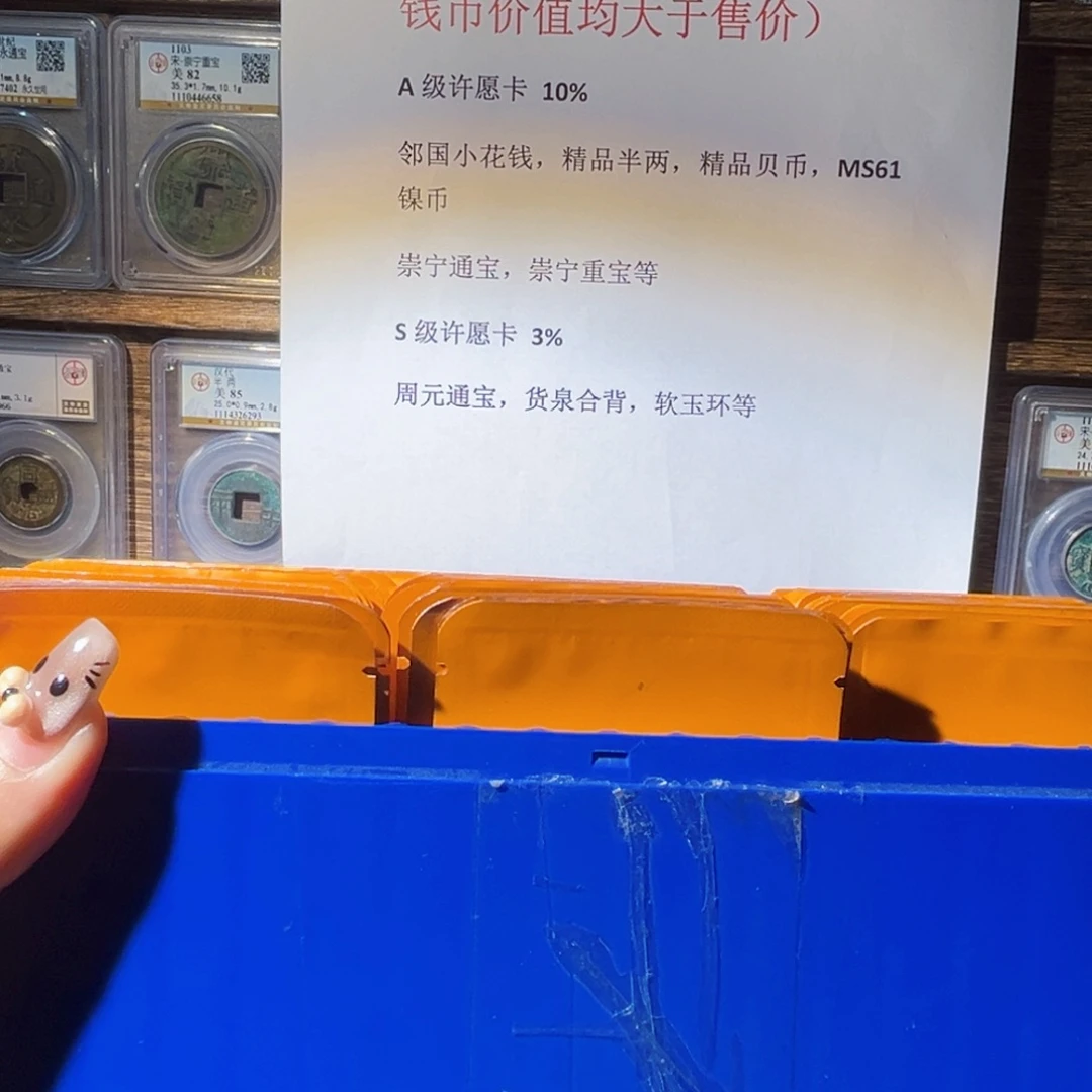 铜钱币福袋60选3不退不换