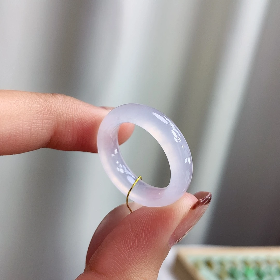 未镶嵌戒指翡翠14圈