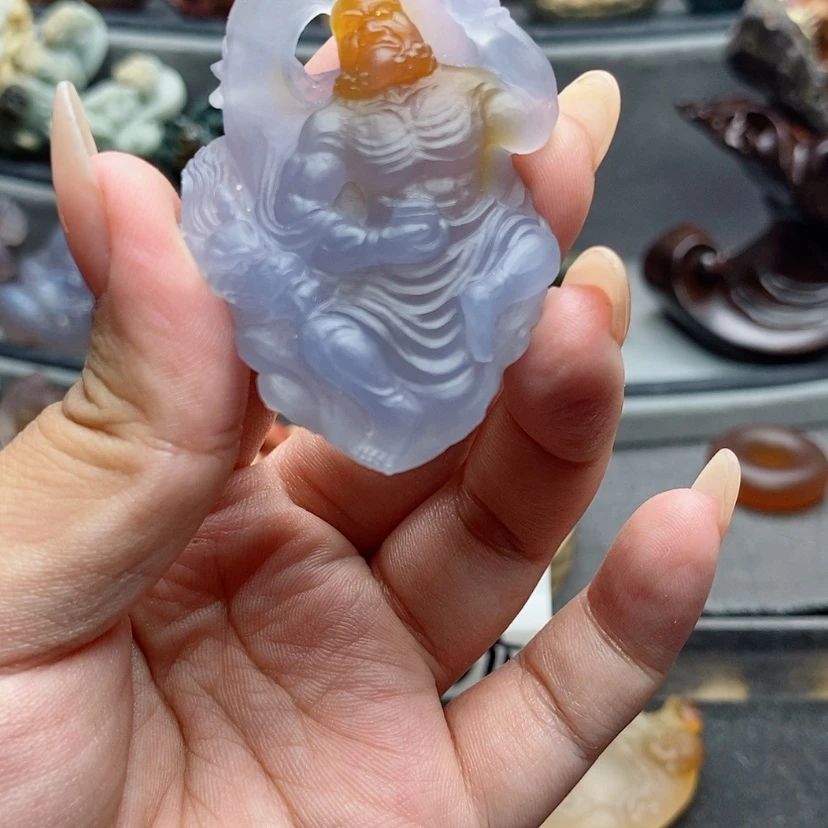 【闪购商品】未镶嵌达摩定制玛瑙