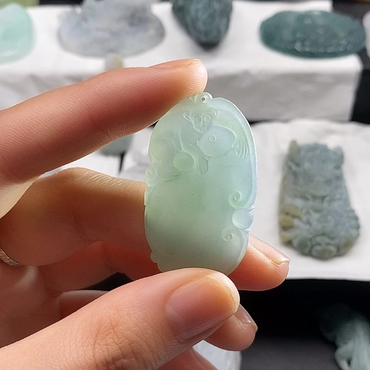 定制翡翠未镶嵌翡翠首饰