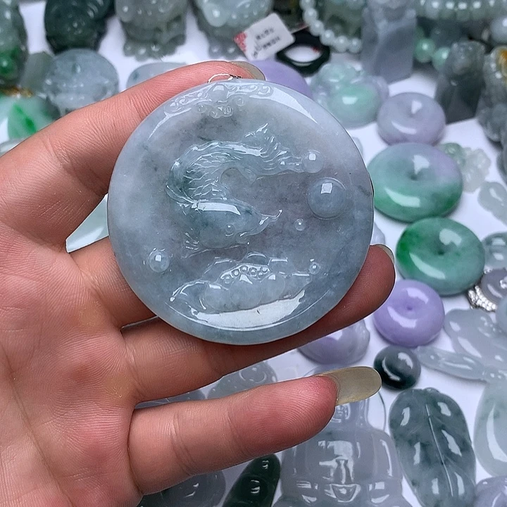 翡翠未镶嵌颈饰天然翡翠