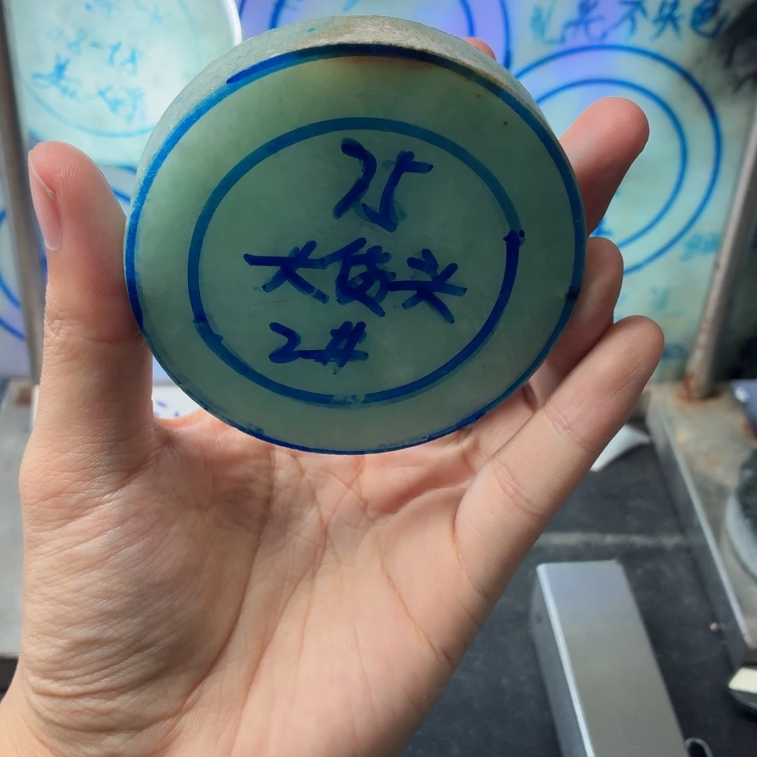 定制翡翠未镶嵌翡翠A货毛胚手镯定制