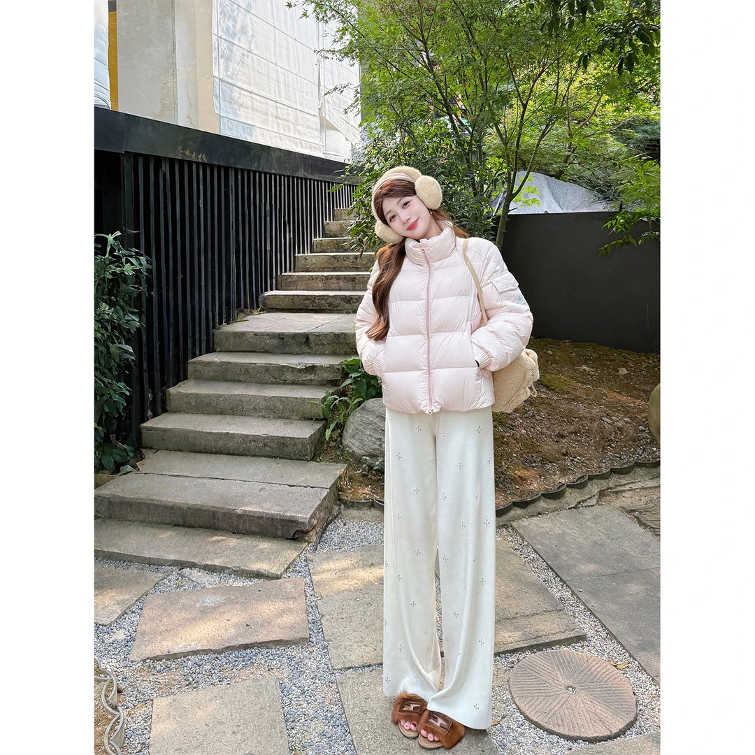 盈瓷品质｜轻盈蓬感羽绒服女款秋冬泡芙短款保暖外套 25FW0783