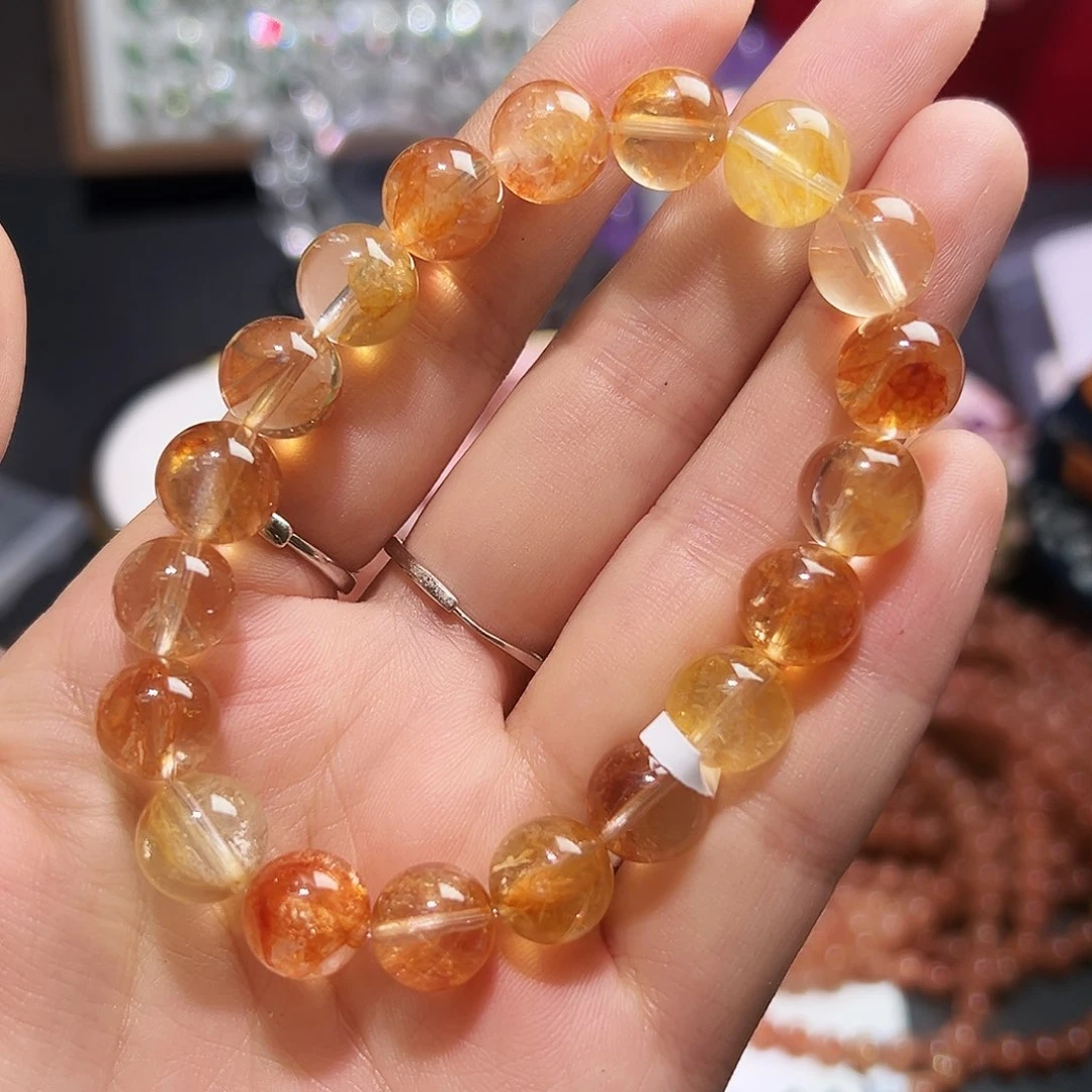 未镶嵌手链水晶锦鲤胶花10毫米7号