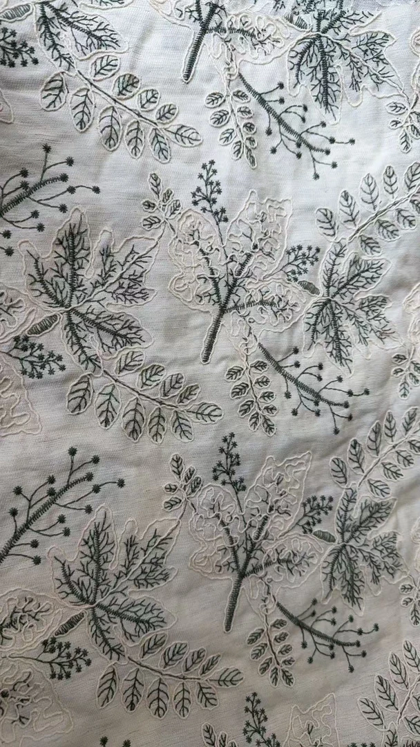 暖心【天丝麻本色绣花】