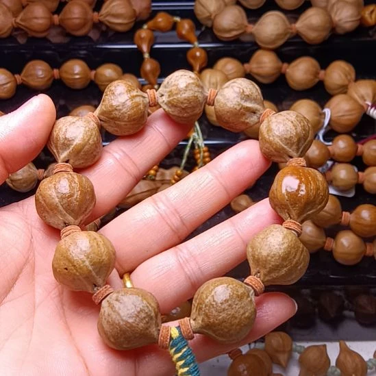 橄榄核手串/手链橄榄核手串铁核蒜头蜜挑臀鸡血红2.0