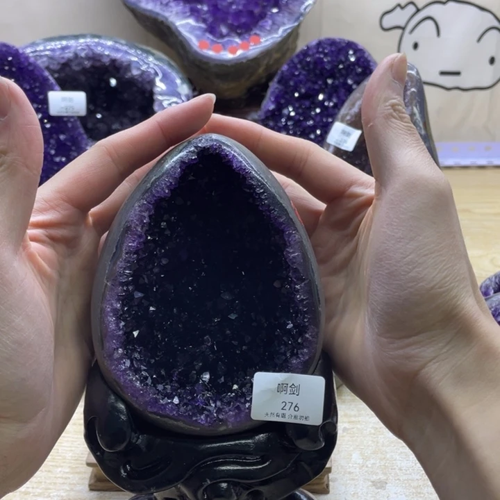 未镶嵌大型摆件（非配饰）紫晶