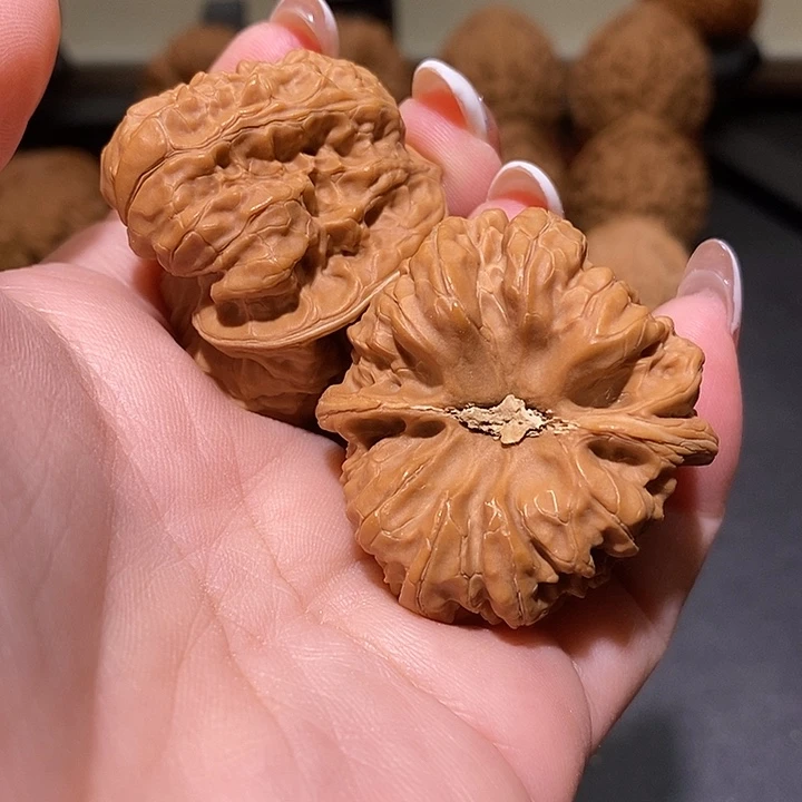 把件文玩核桃39金蟾聚宝盆