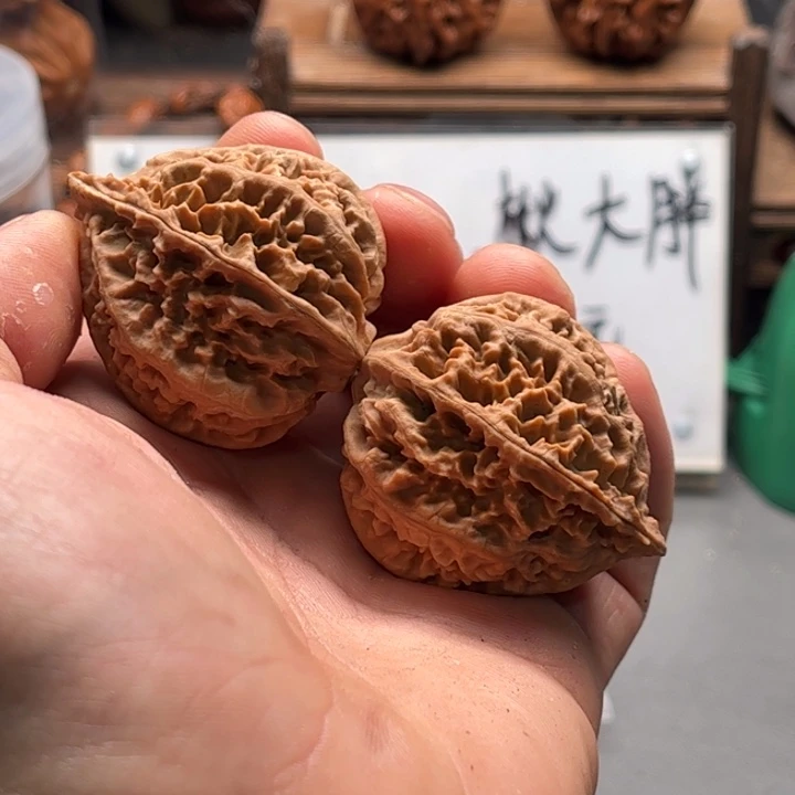 文玩核桃把件楸大胖99