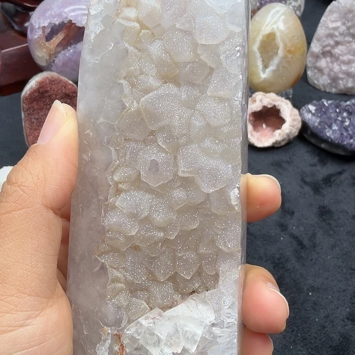 珠宝半成品未镶嵌紫晶