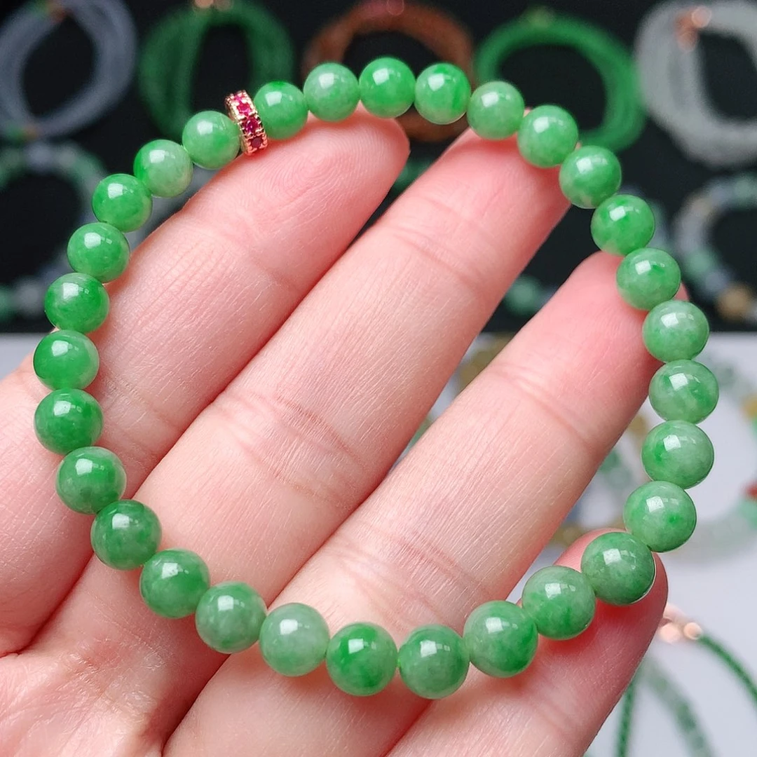 翡翠手链未镶嵌翡翠