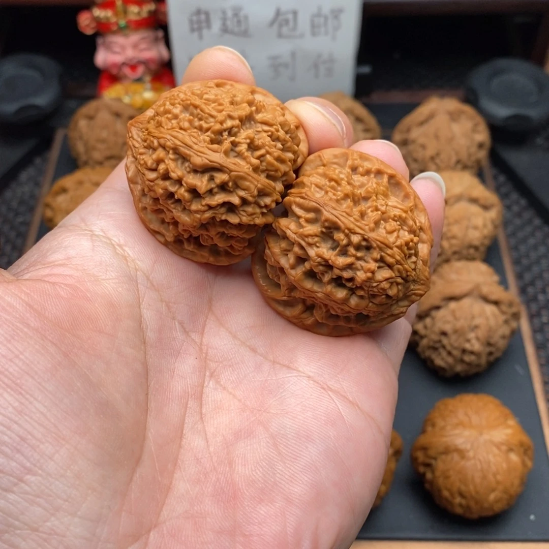 把件文玩核桃全品满天星边肚40尺