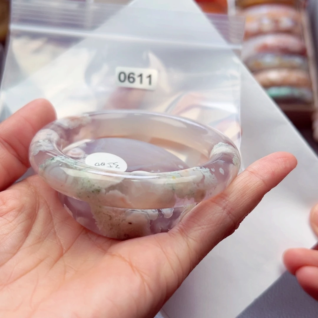 未镶嵌手镯玛瑙/玉髓安*