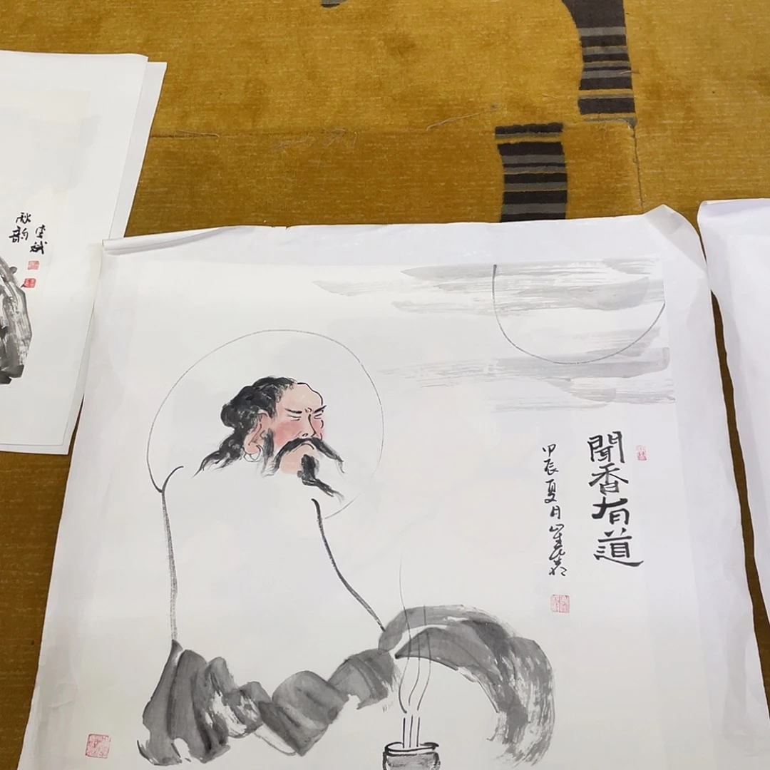 国画绘画作品老师66666