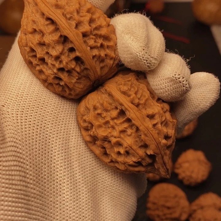 把件文玩核桃一**过鸡心