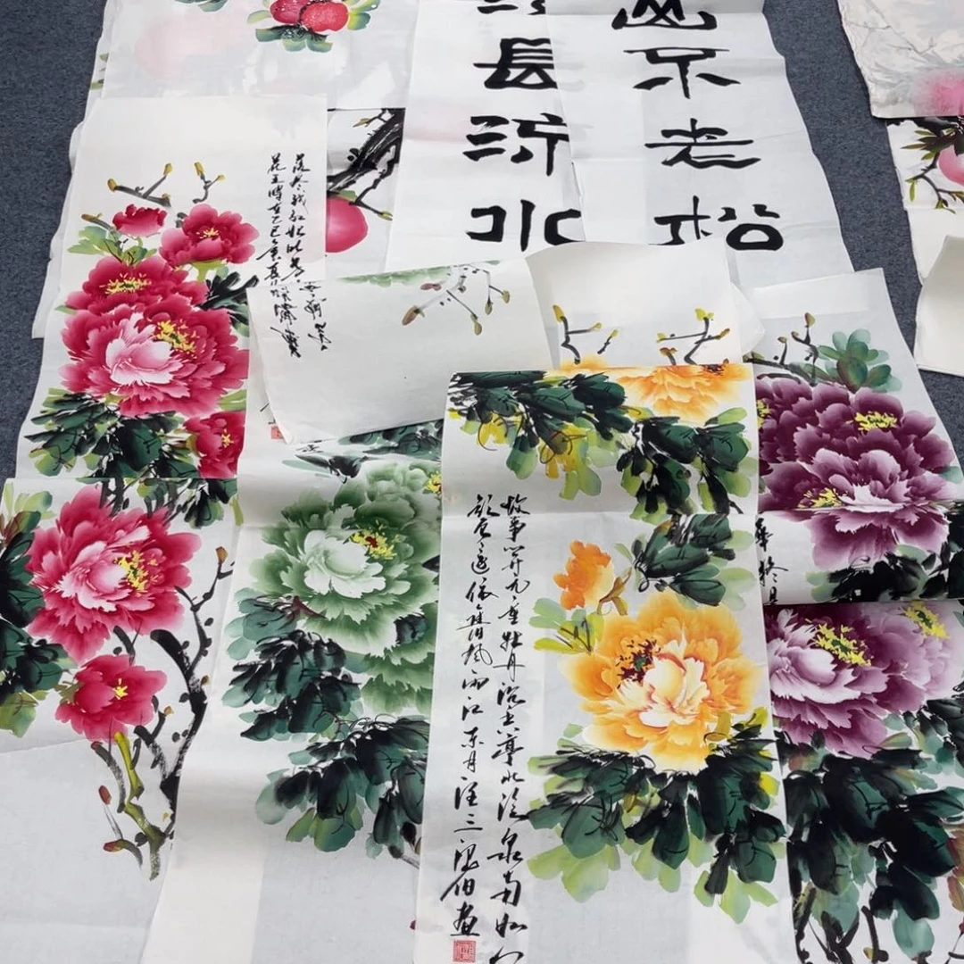 国画纯手绘作品图