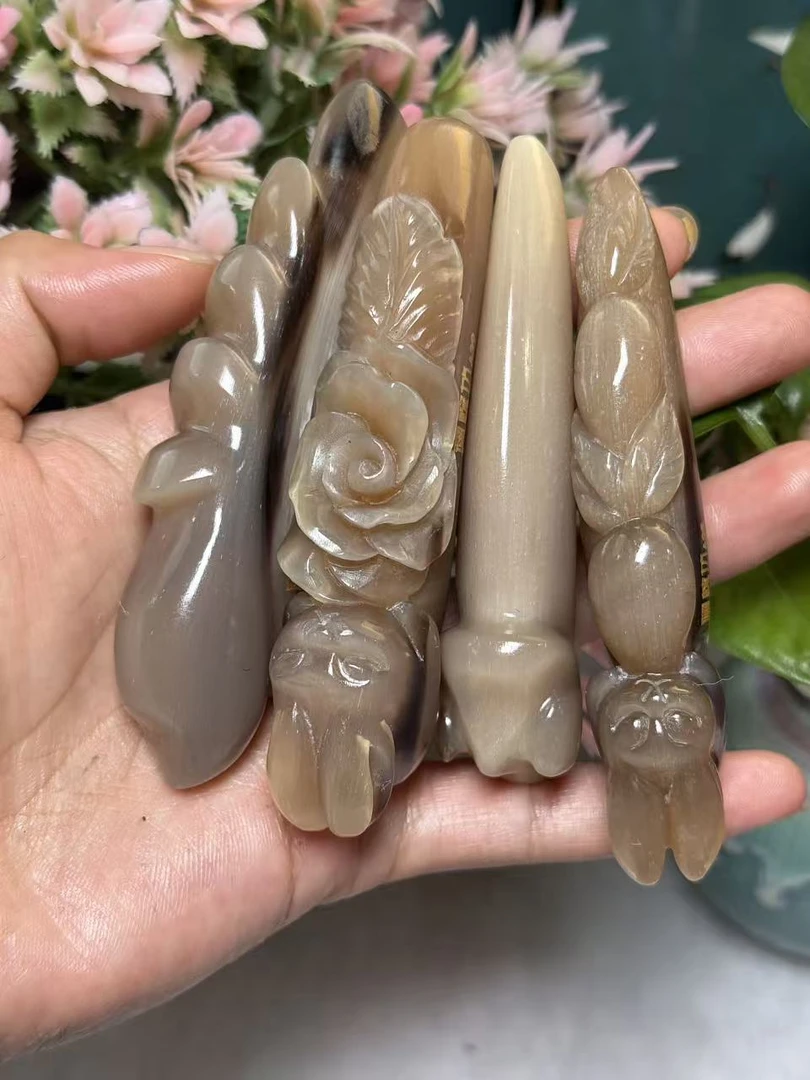板娘专享 白水精雕脸梳 微瑕福利 随机发货 不退不换 -X513