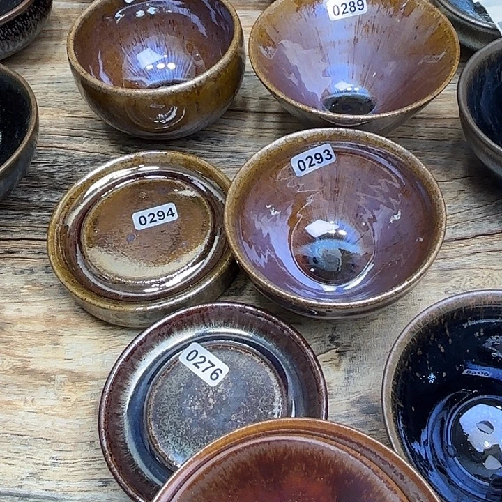 高***师茶盏沐雨茶器柴烧主人杯