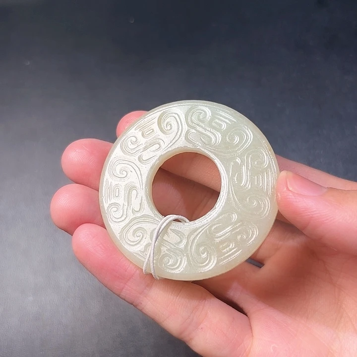 和田玉挂件未镶嵌晨*