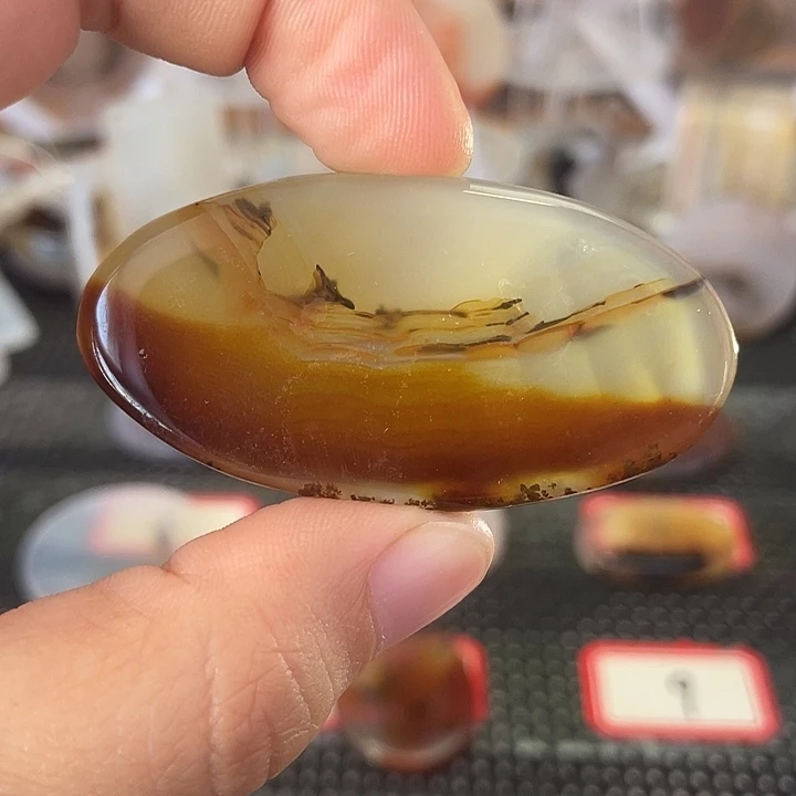 玛瑙/玉髓合金颈饰
