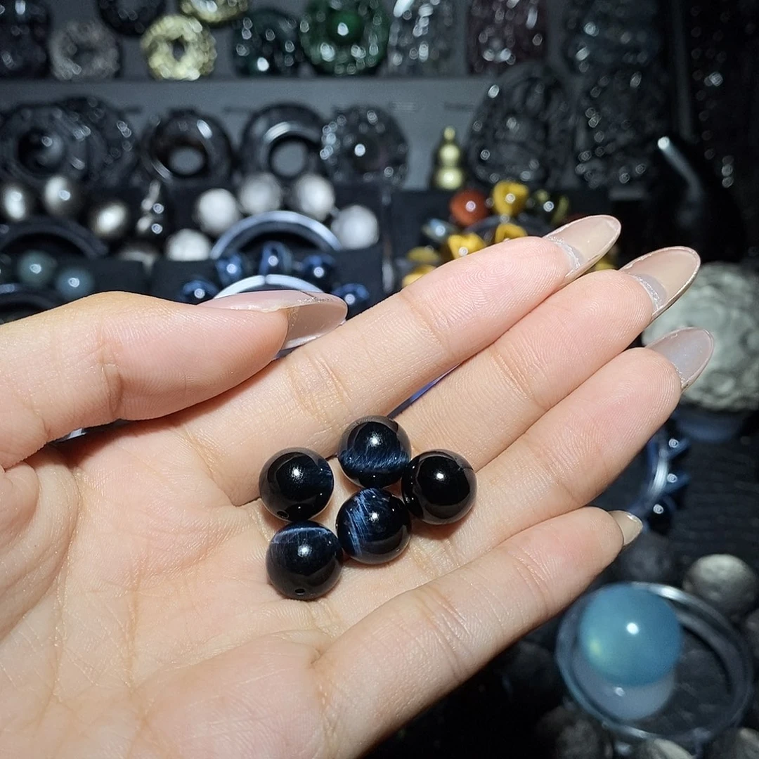 紫***z未镶嵌黑曜岩手链