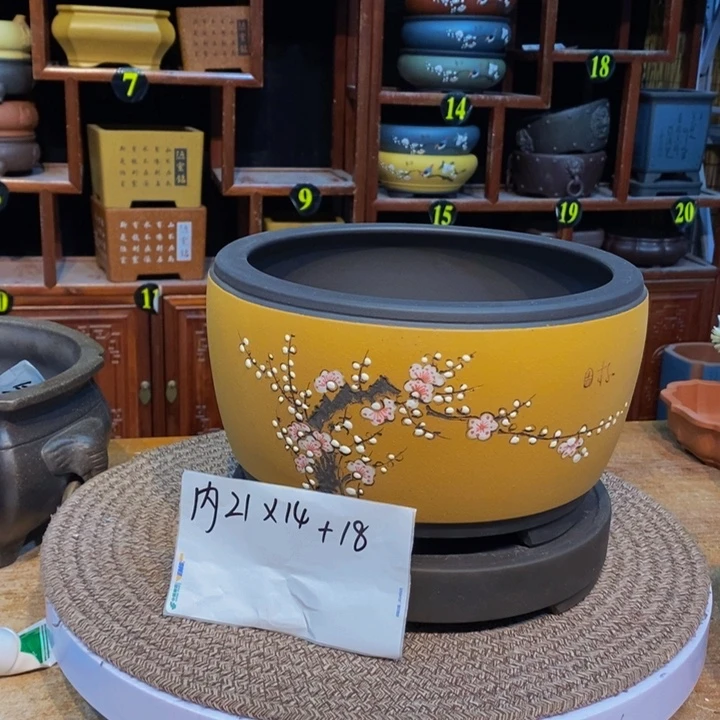 紫砂花盆紫砂艺术