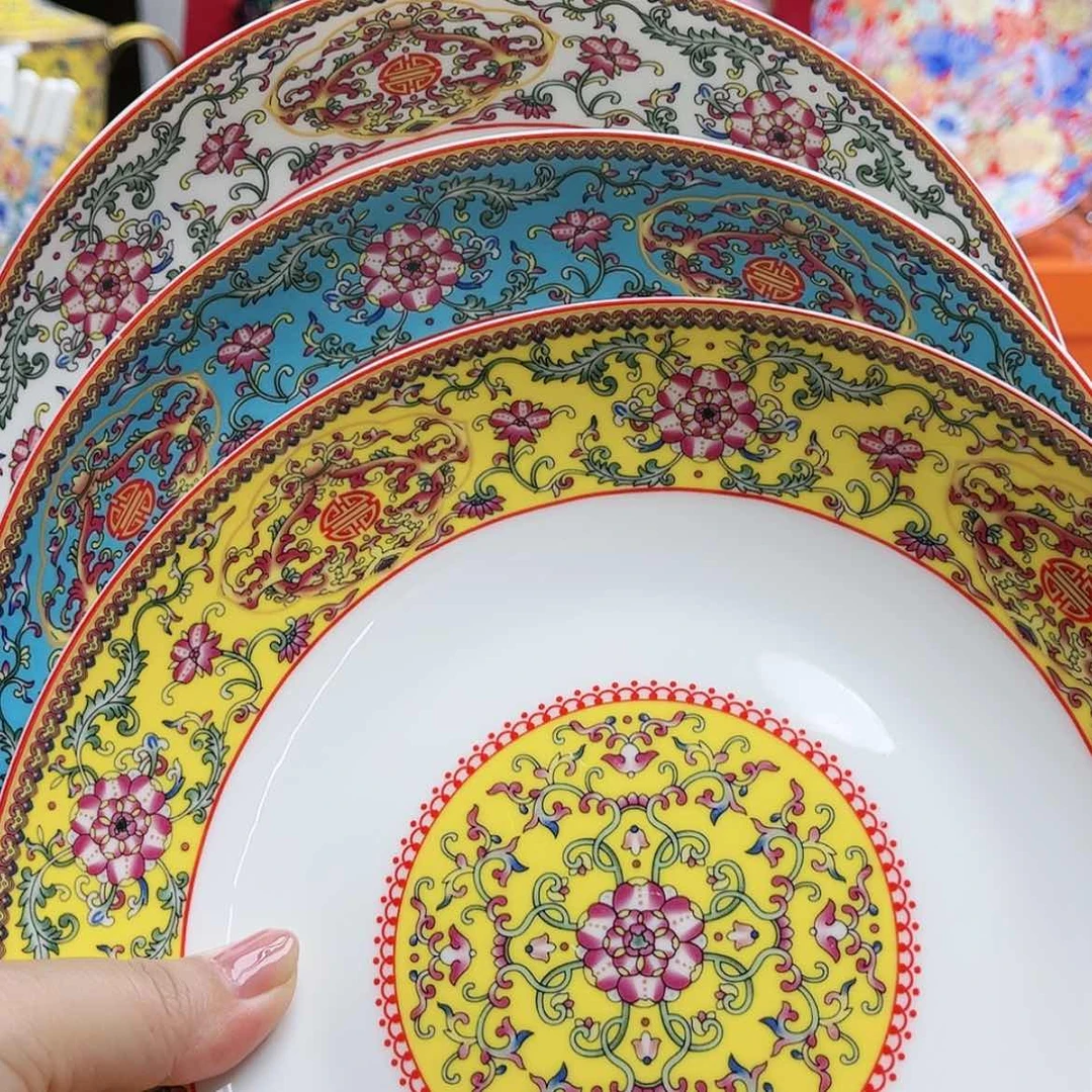 【闪购商品】珐琅8寸3个………………