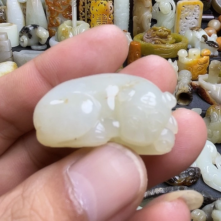 颈饰未镶嵌和田玉