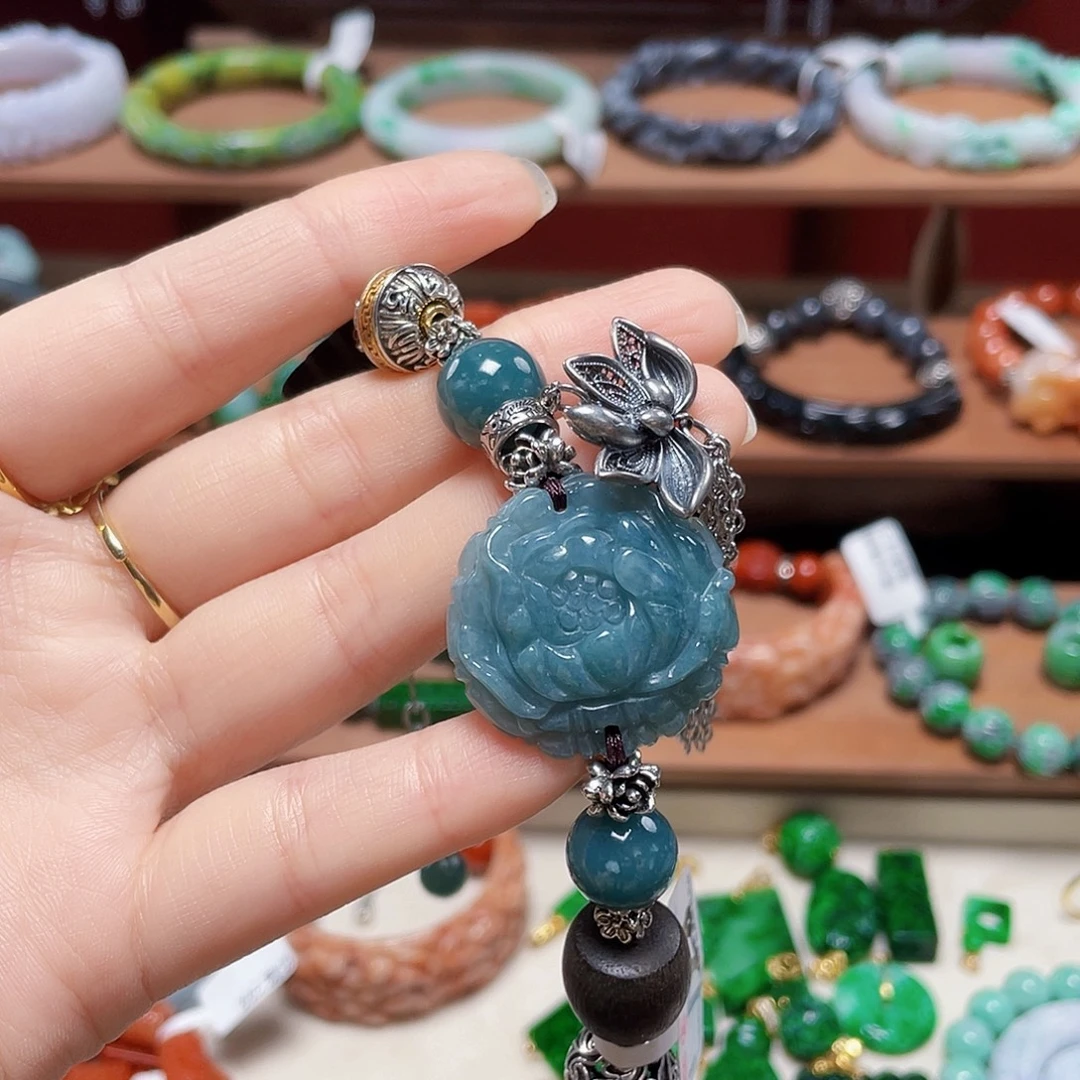 翡翠未镶嵌手链饰品