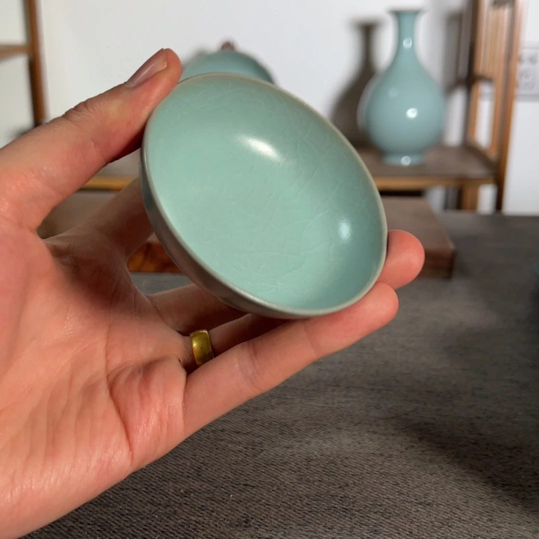 瓷摆件王学良老师仿古釉汝官窑