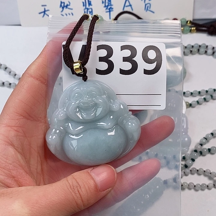 翡翠颈饰未镶嵌天然