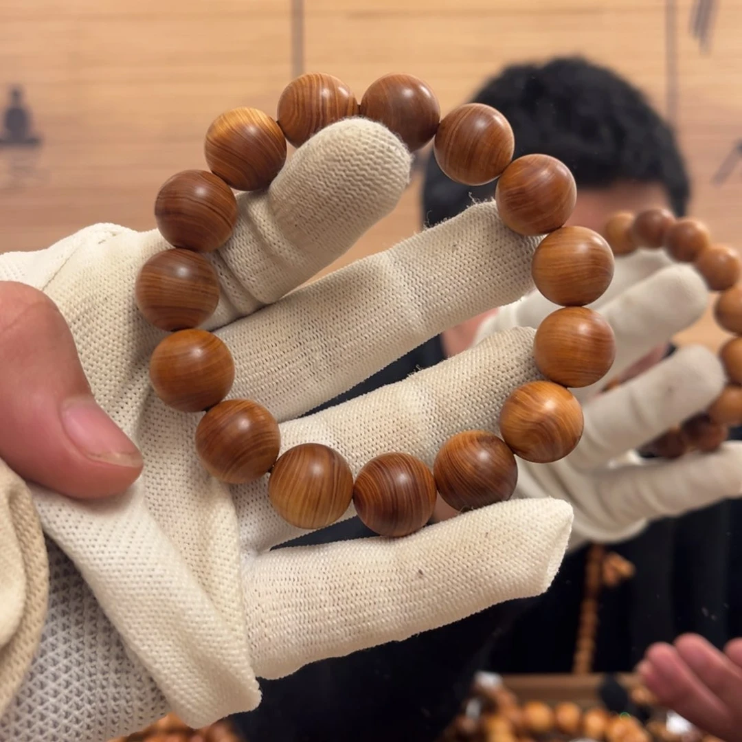 柏木（崖柏）手串/手链期***上15黑油福利款板根料药香