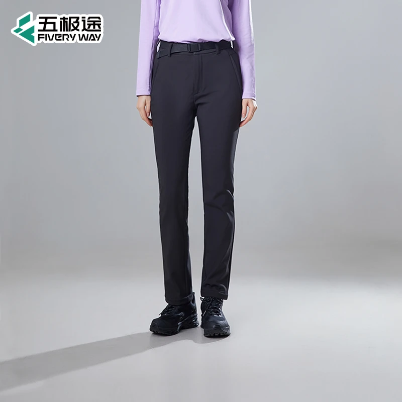 【女性-活动款】五极途女士秋冬款户外商务裤FVS2552015